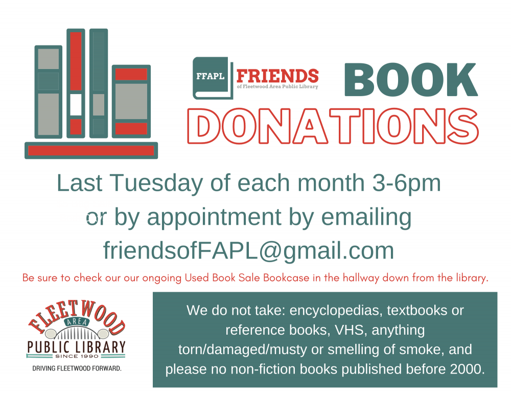 Friends of the Fleetwood Area Public Library Berks County Public